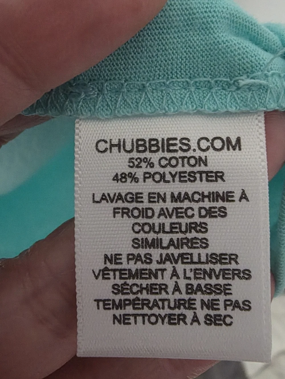 NWOT Chubbies Tank Too Size Xl